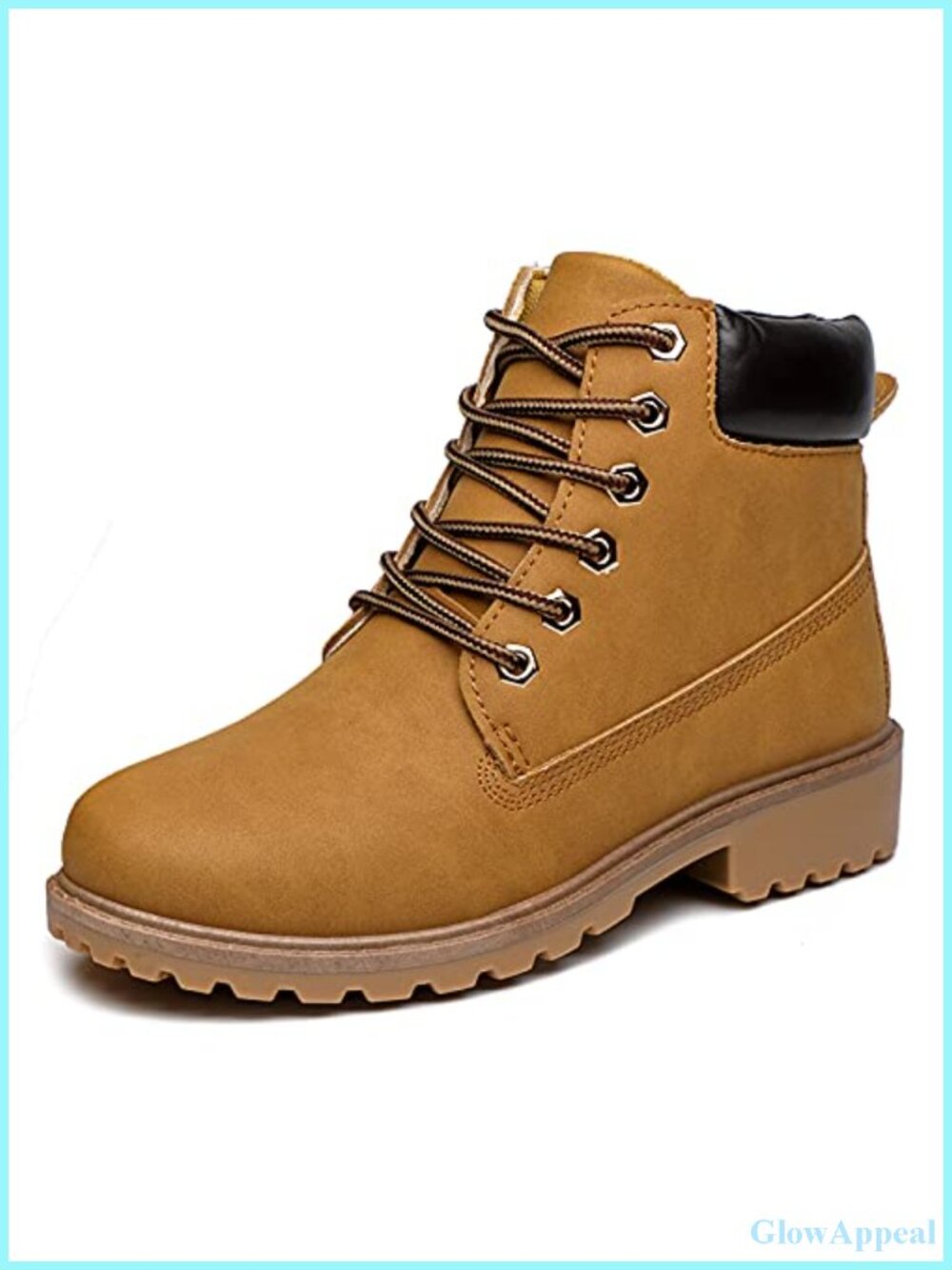 Women's Waterproof Work Boots Lightweight Lace Up Hiking Ankle Boots